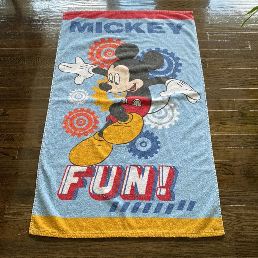 VTG Disney Mickey Mouse Child Beach Towel